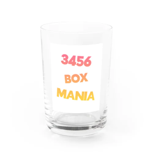 Maniac 3456Box Water Glass