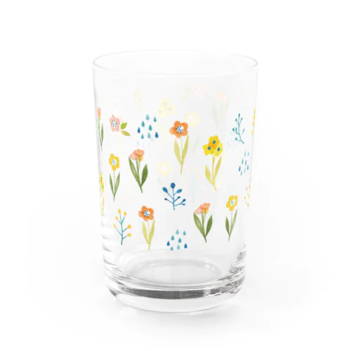 Flower（雨と花） グラス