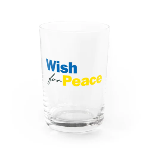 Wish for Peace UKR🇺🇦 Water Glass