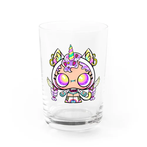 ねこかぶりちゃん☆MAGICAL UNICORN Water Glass