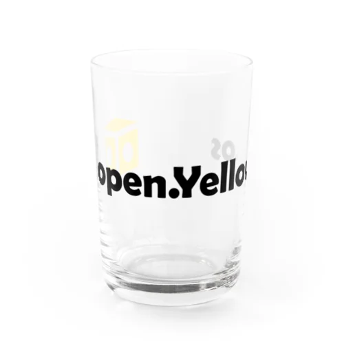 open.Yellow.os公式支援グッズ Water Glass