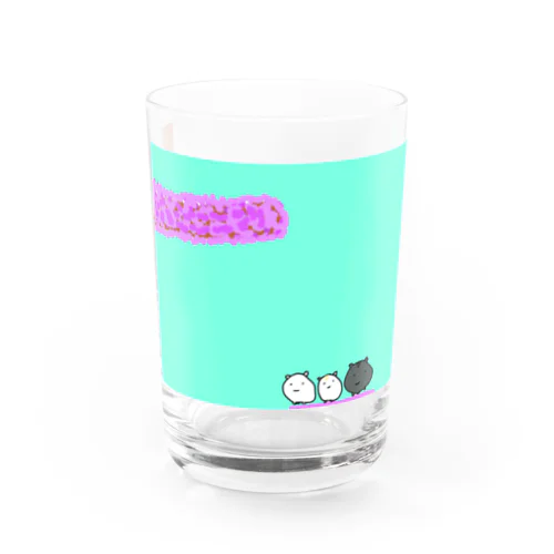 みんなでお花見 Water Glass