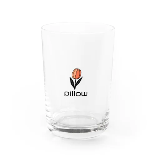 pillow ロゴ入りシリーズ Water Glass