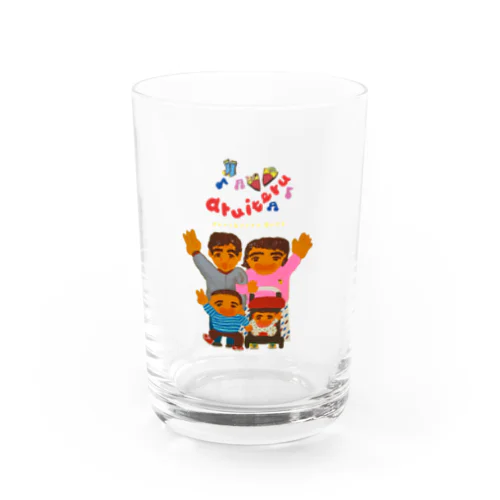 aruiteru 5周年記念グッズ Water Glass