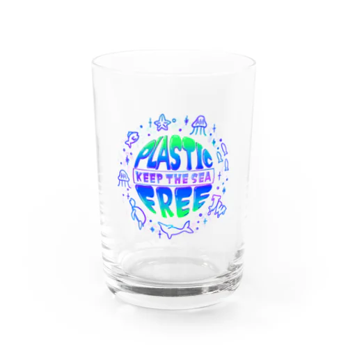 KEEP THE SEA Water Glass