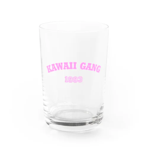 KAWAII GANG EST.1993(⁎⁍̴̆Ɛ⁍̴̆⁎) Water Glass