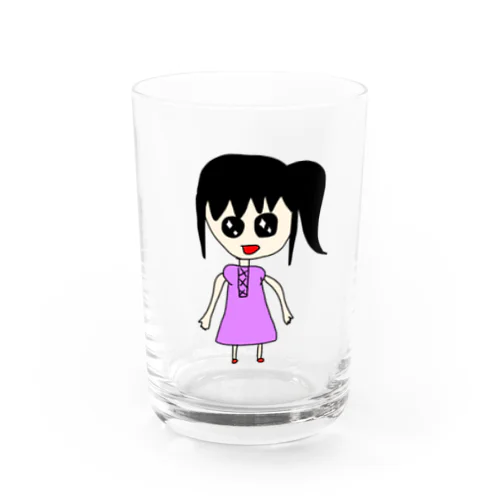 幼稚園児が描いたような絵 Water Glass