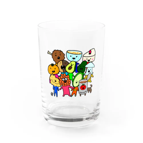 1GATA Friends Water Glass