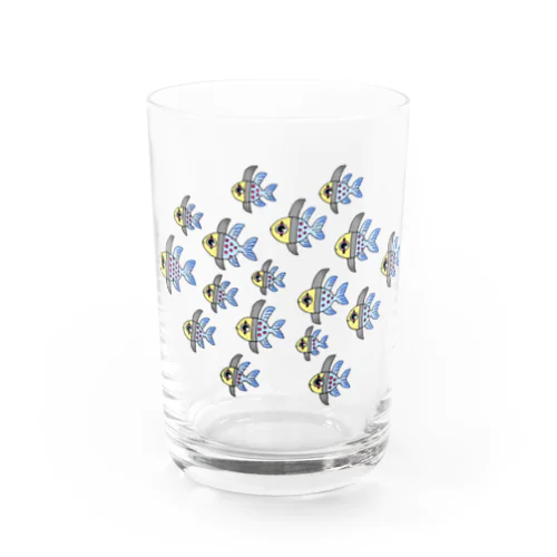 マンジュウイシモチ Water Glass