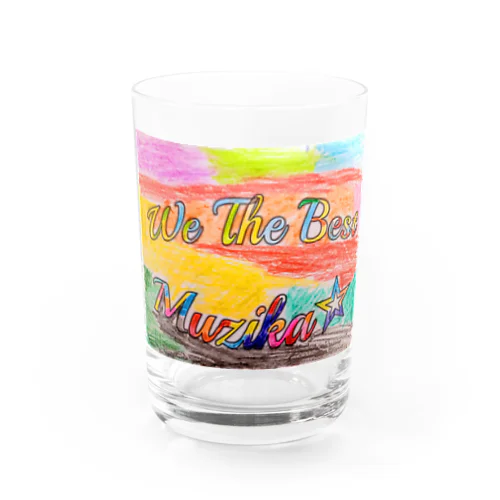 We the best muzikaロゴ　～エロア バージョン～ Water Glass