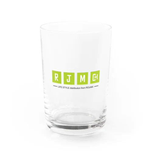 ROJAM チャンネル BOXロゴ Water Glass