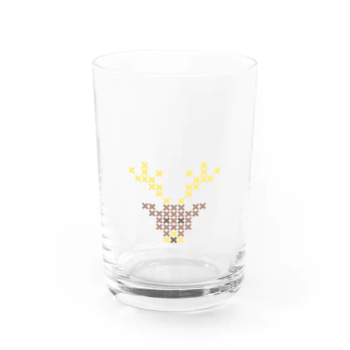 雄鹿 Cross-stitch Water Glass