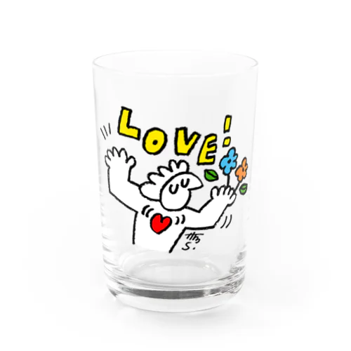 LOVE! Water Glass