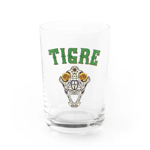 Mexican Tigre Water Glass