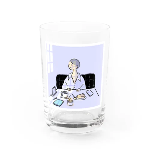 のびこ Water Glass