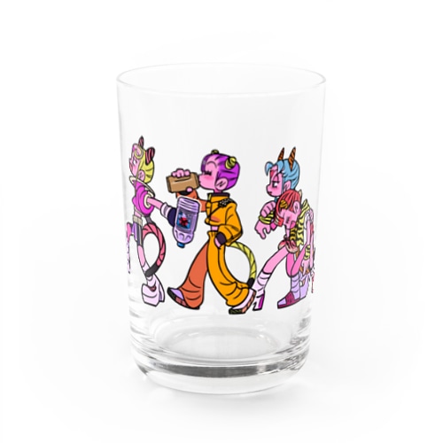 酒飲みどもの行進 Water Glass