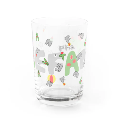 ELE (pha) FANT Water Glass