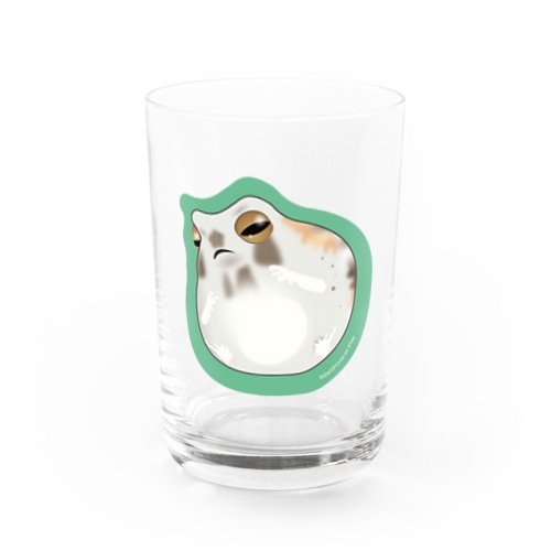 ケロちゃま・雨蛙のオリジナルキャラクター Water Glass