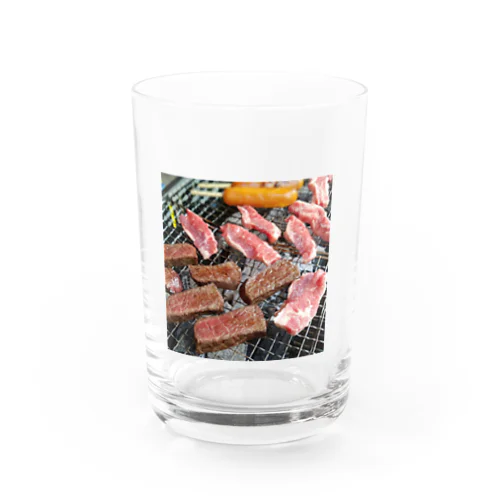 おいしそうなBBQ Water Glass