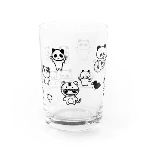 ぐるっとぱんだ Water Glass