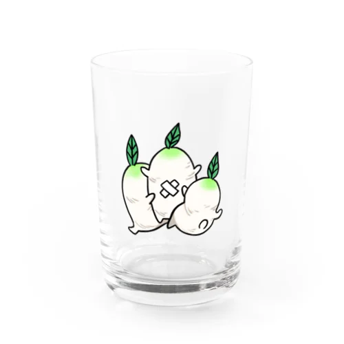 使い魔のダイコンちゃん Water Glass