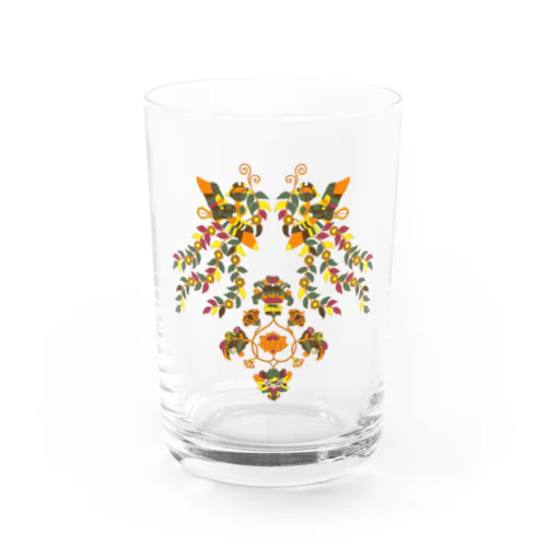 【正倉院】花喰鳥文様 Water Glass