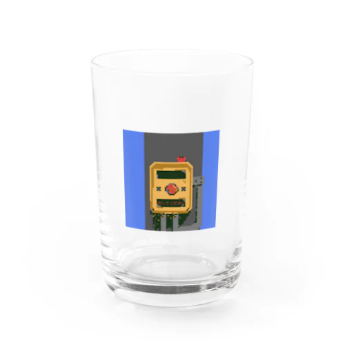 おしてください【ドット絵カニさん】 Water Glass