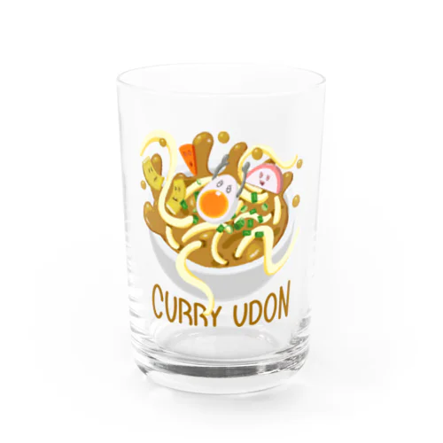 カレーうどんドボン 262 Water Glass