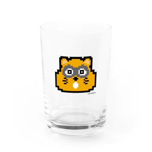 たぬ吉・ブロック調 Water Glass