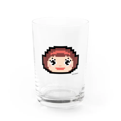 玉ちゃん・ブロック調 Water Glass