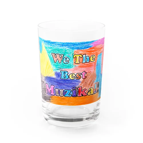 We The Best Muzikaロゴ ～デザンジェ バージョン～ Water Glass