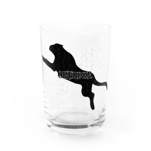 クロヒョウ＆シロヒョウ～OUTSIDER～ Water Glass