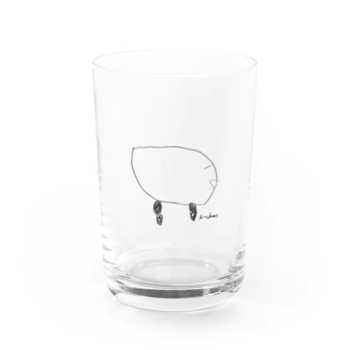 もるもっとのカー Water Glass