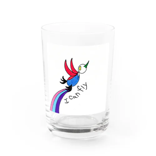「I can fly」グラス Water Glass