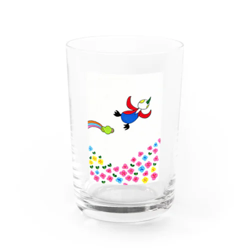 「お花畑」グラス Water Glass