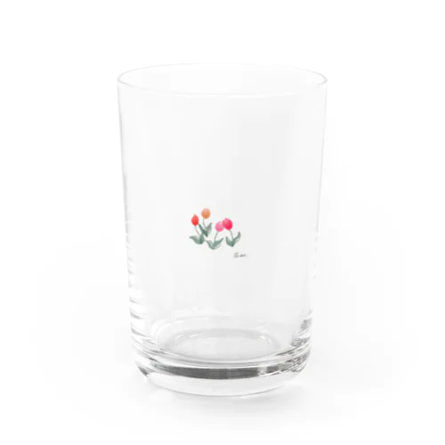 韓国風チューリップ🌷 Water Glass