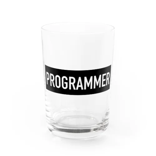 PROGRAMMER Water Glass