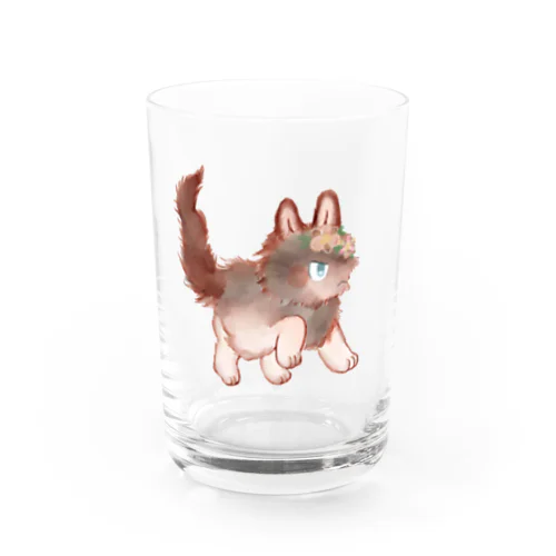 オオカミのウルフル Water Glass