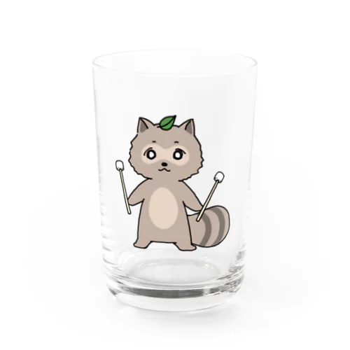 たぬき（中太鼓） Water Glass