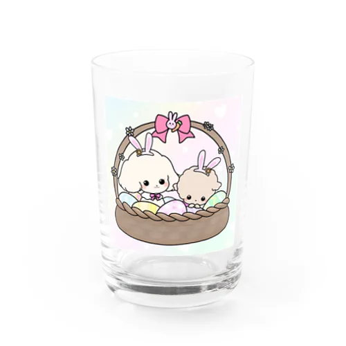 風香ちゃん涼香ちゃんイースターバージョン Water Glass