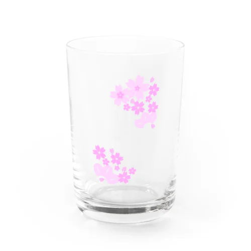 桜松R（ピンク） Water Glass