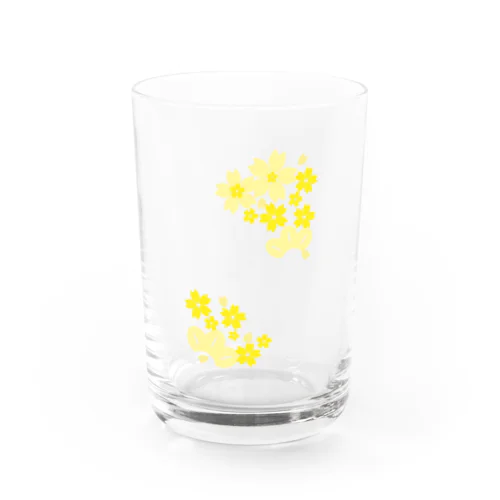 桜松R（黄） Water Glass