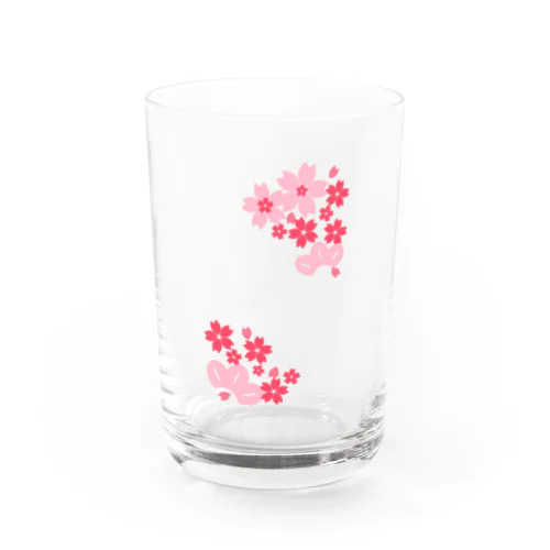 桜松R（赤） Water Glass