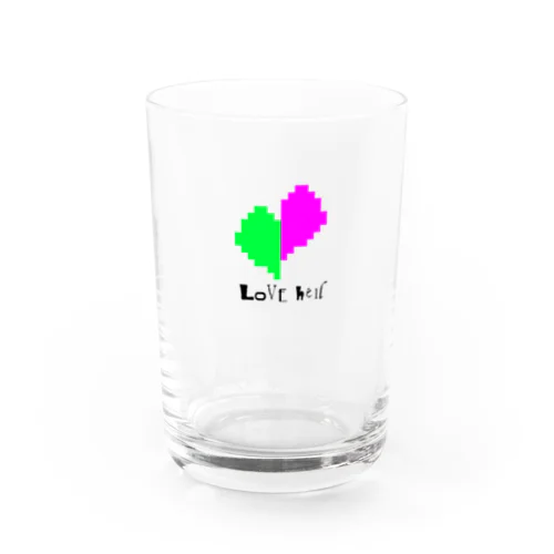 LOVEhell　グラス_ハートロゴ Water Glass