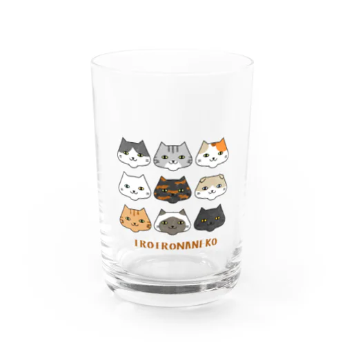 いろいろなねこ Water Glass