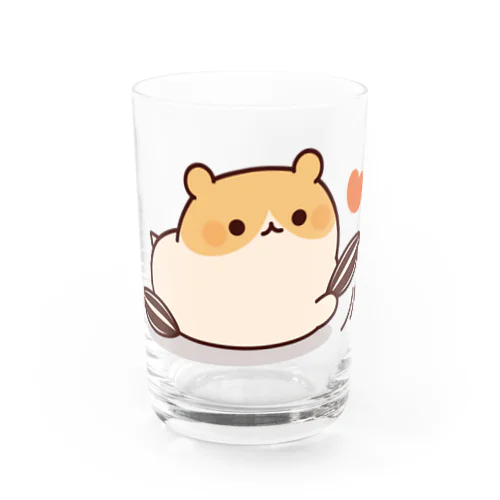 思いやりハムスター　どうぞver. Water Glass