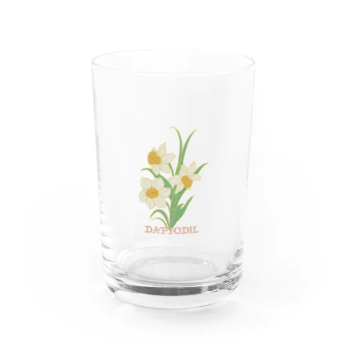 daffodil Water Glass