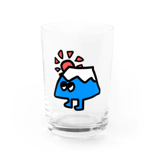 まうんとふじさん Water Glass