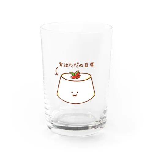 そしらぬ顔の杏仁豆腐 Water Glass