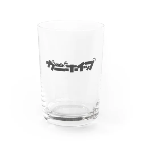 カニホイップロゴ Water Glass